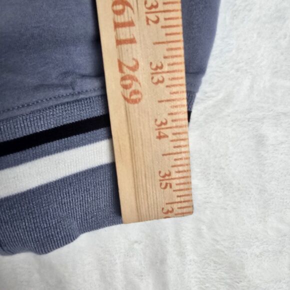 Universal Standard Hathaway Women Joggers NWT 4XS  Blue Stripe Cuff - Picture 6 of 8